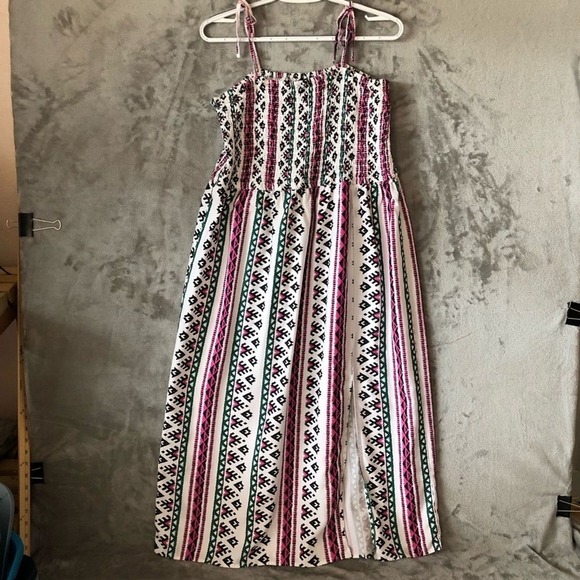 Wrangler Dresses & Skirts - Wrangler Retro Midi Dress Size XL Casual Western Aztec